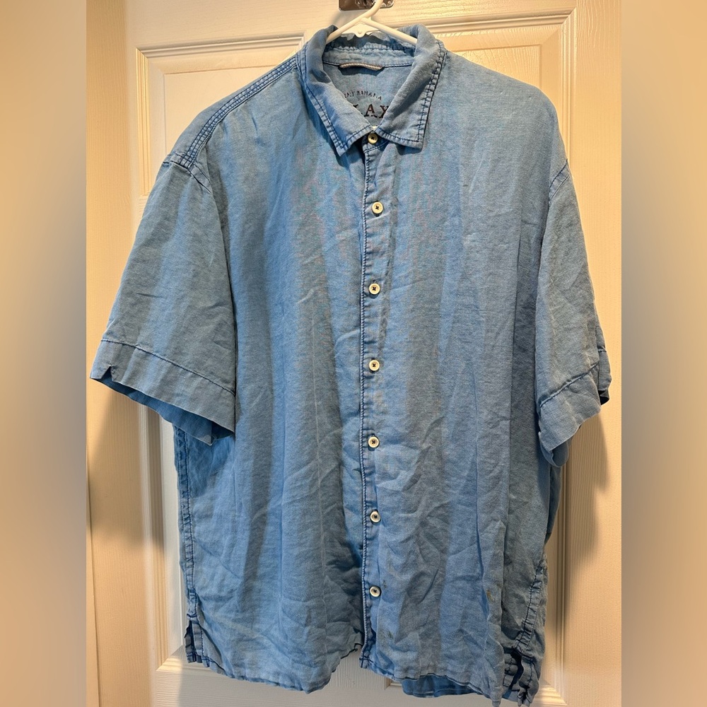 Men’s linen Tommy Bahama button up